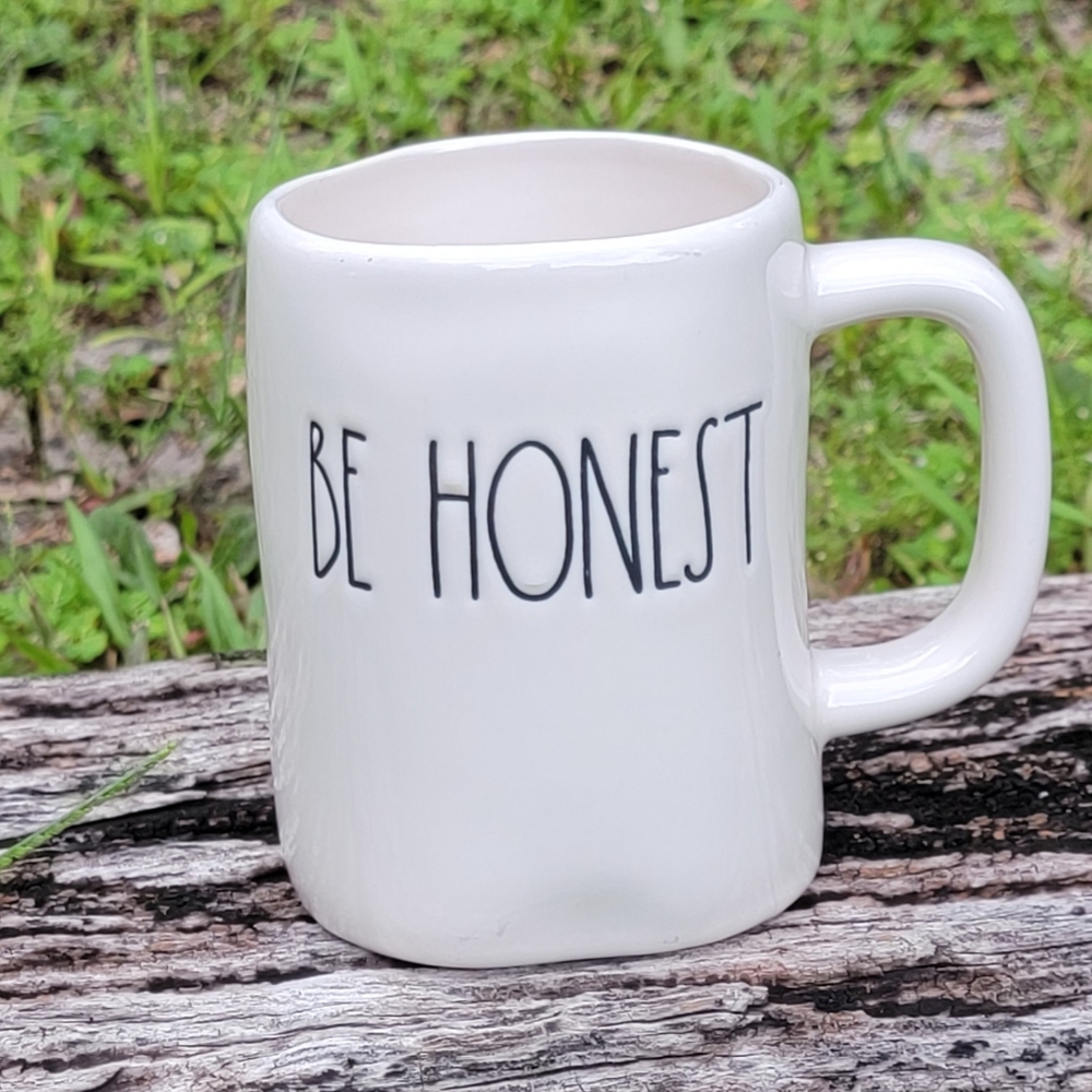 Rae Dunn BE HONEST Coffee Tea Mug